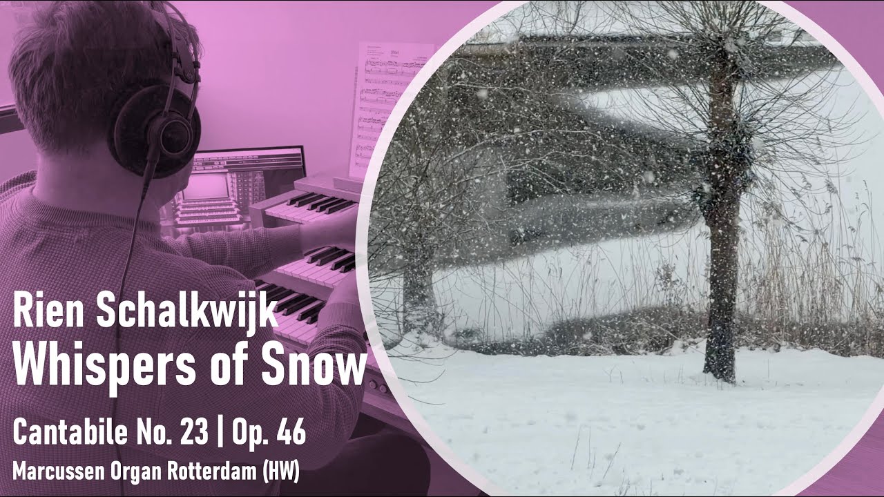 Rien Schalkwijk &ndash; Whispers of Snow | Op. 46 (Organ)