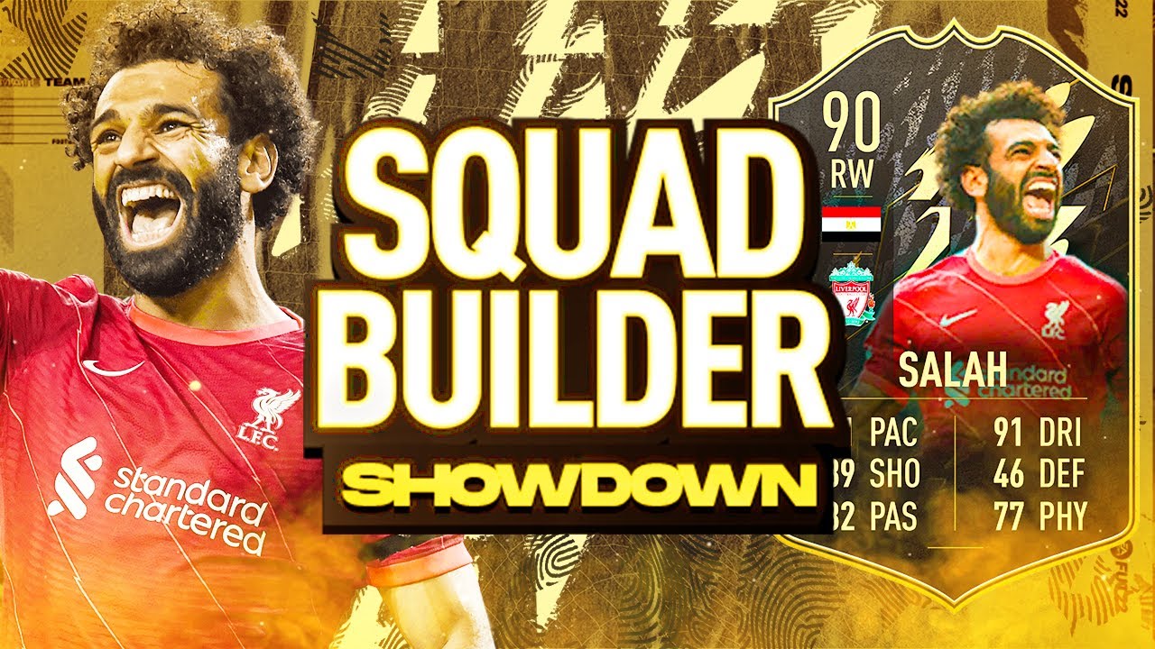 FIFA 22 - 90 MOHAMED SALAH SQUAD BUILDER SHOWDOWN VS 