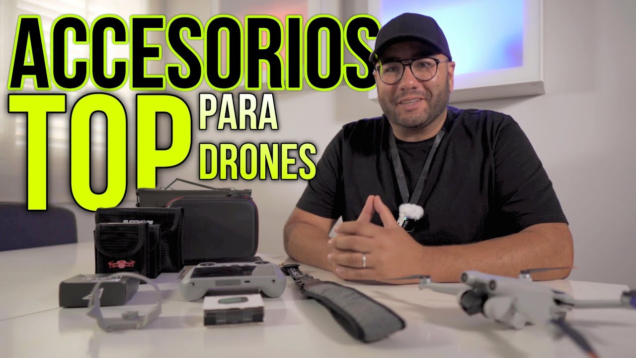 ACCESORIOS TOP para DRONES + Consejos #AccesoriosDrones