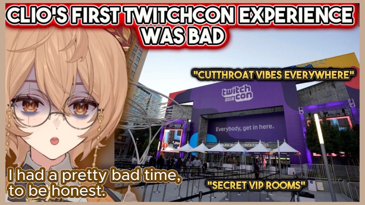 Clio Shares Her First TwitchCon Experience (It Was Bad) 👀| Clio Aite Clips #phaseconnect