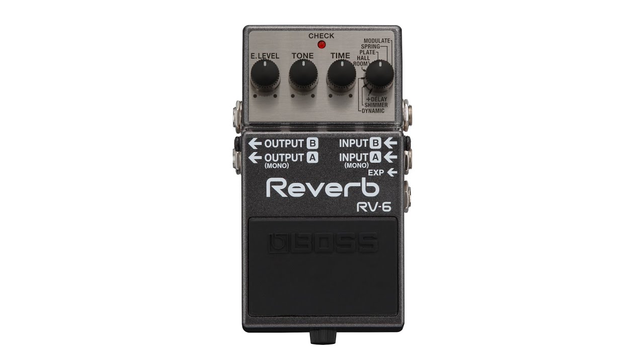 BOSS RV-6 Reverb Pedal Review by Sweetwater