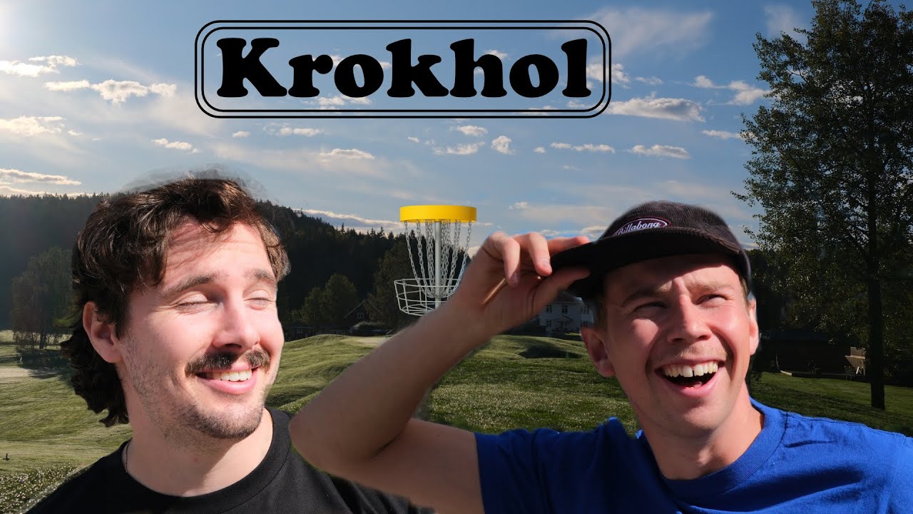 Krokhol Blue Layout Discgolf