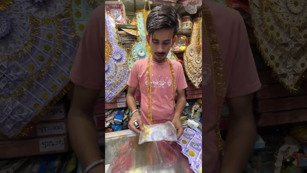 Amazing Skill Of Making Currency Notes Mala In Delhi | ₹ 10000 Currency Notes Mala