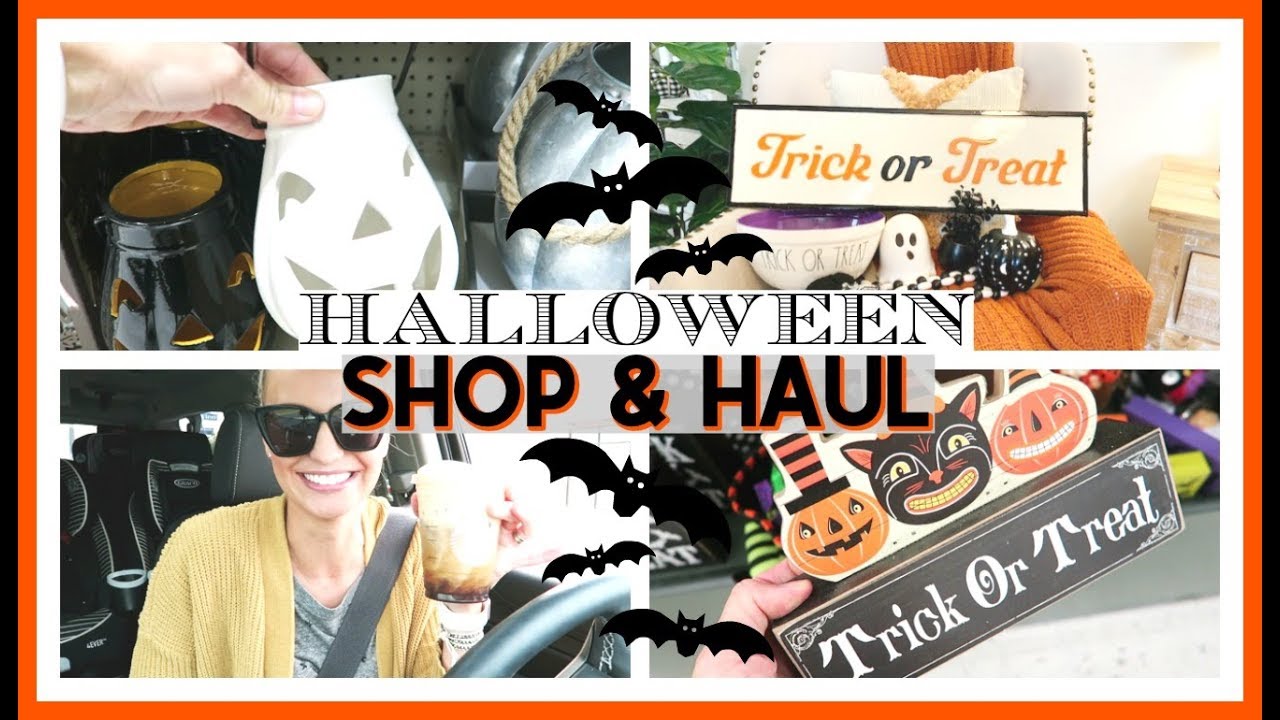 SHOPPING FOR HALLOWEEN DECOR! | HALLOWEEN DECOR HAUL 2019