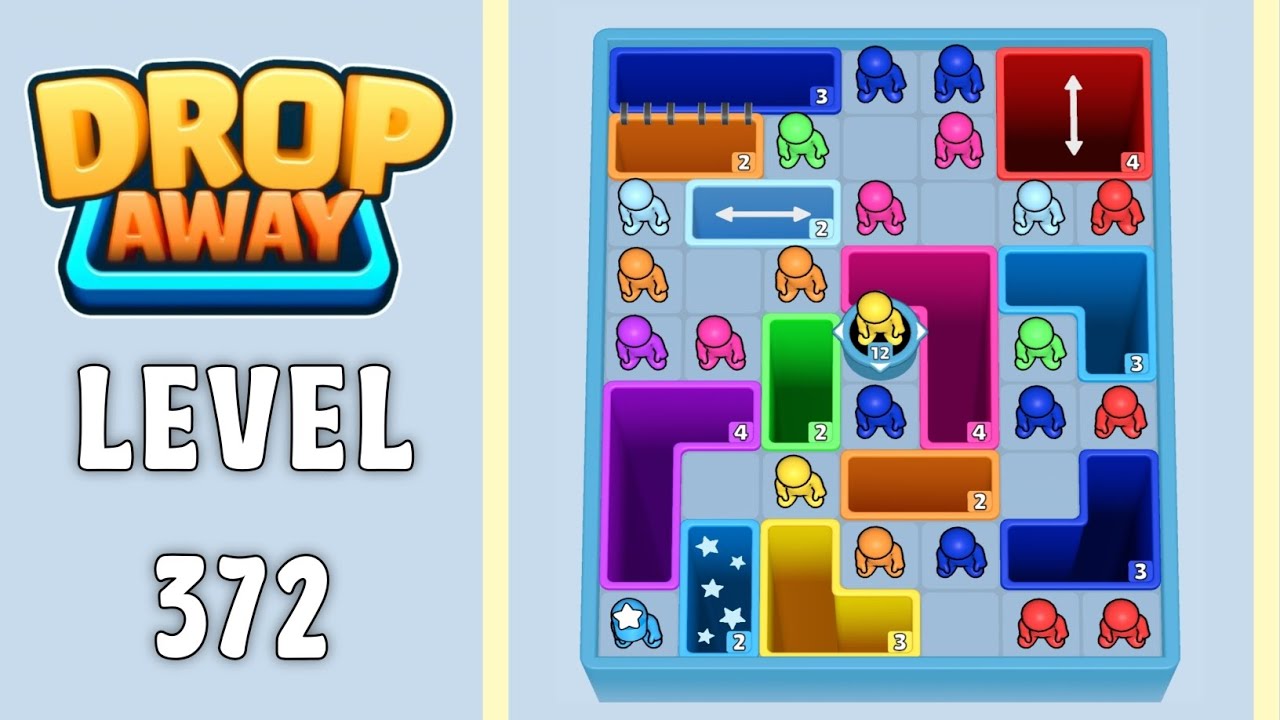 Drop Away level 372 solution