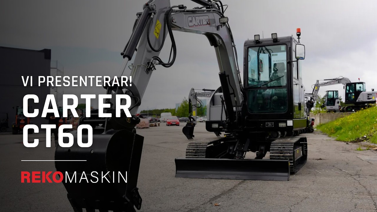 Rekomaskin- Anders presenterar Carter CT60