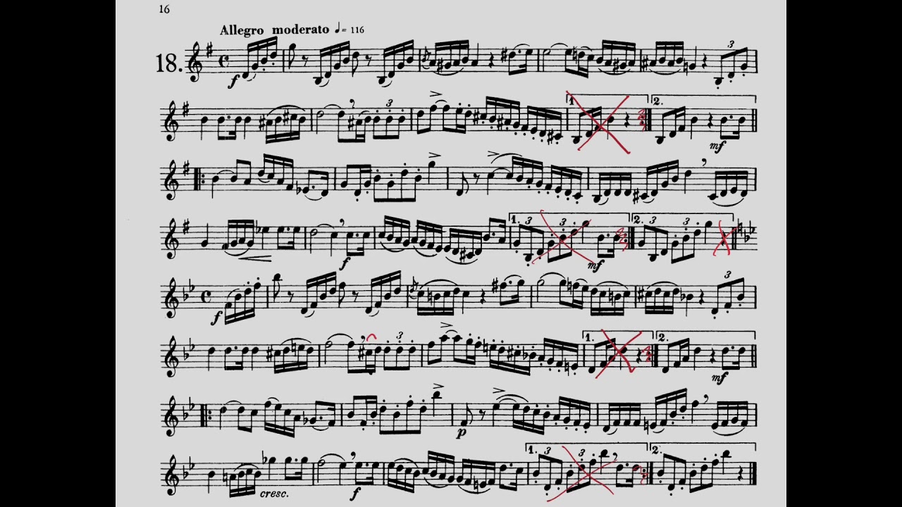2019-2020 TMEA Trumpet All State Etude #3