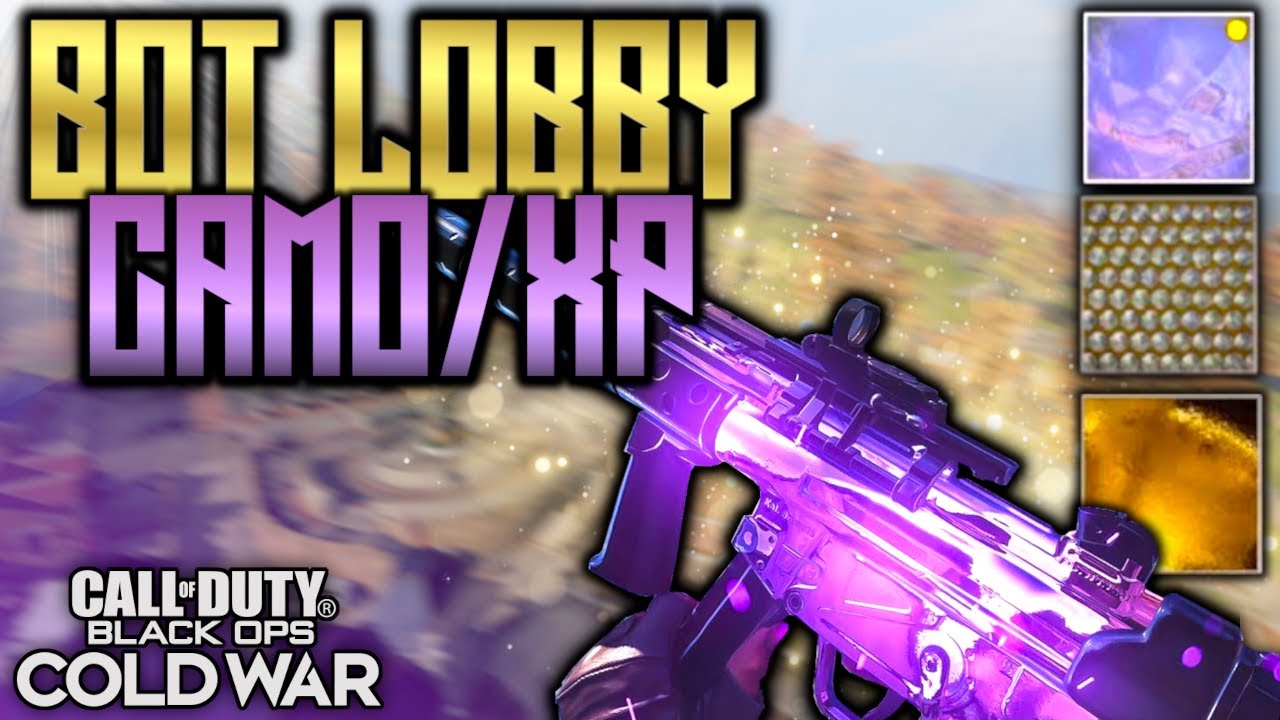 SCHNELL LEVELN in COLD WAR SEASON 4 😱 COLD WAR ZOMBIES BOT LOBBY GLITCH DEUTSCH