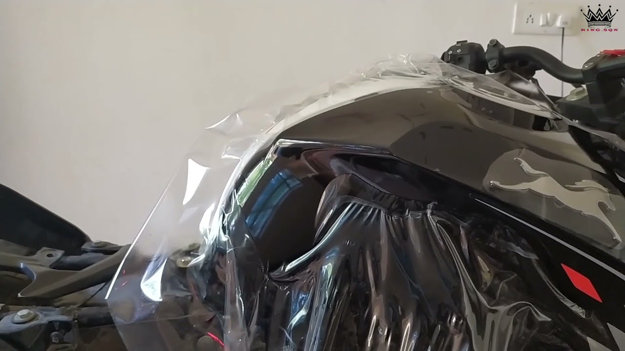 TVS APACHE RTR 160 4V | BIKE LAMINATION/PPF INSTALLATION | WRAP KINGSQN |