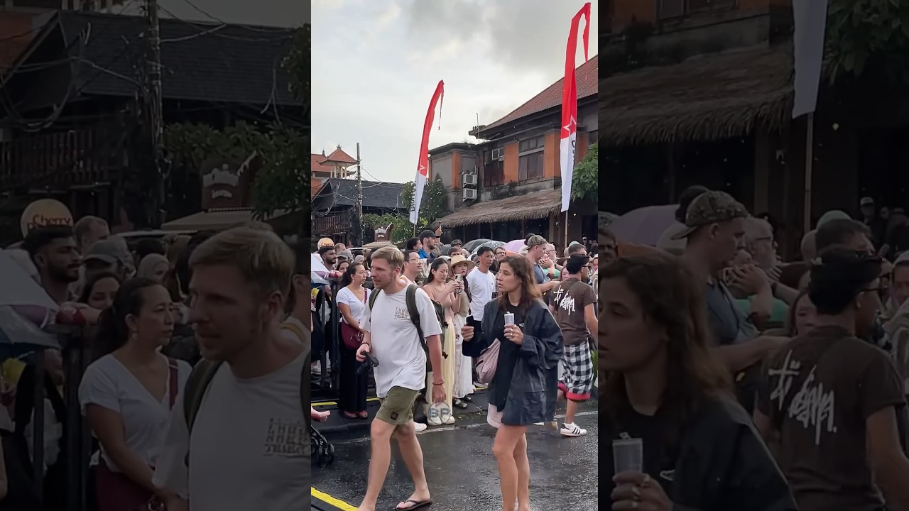 Bule Membludak Di ubud #shorts