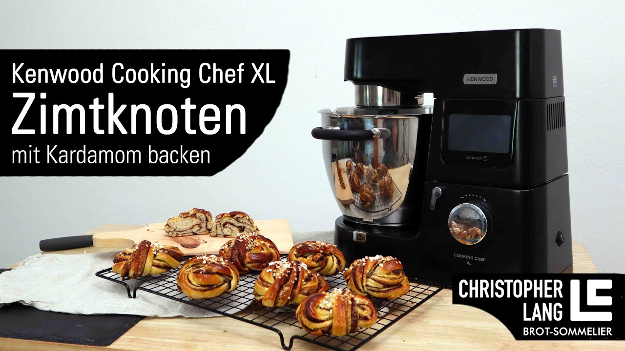 Schwedische KANELBULLAR | Kanelbulle REZEPT backen mit der KENWOOD Cooking Chef | Christopher Lang
