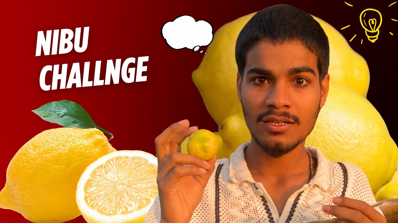 🥄🍋 Nimbu Challenge Gone Wrong 😂 