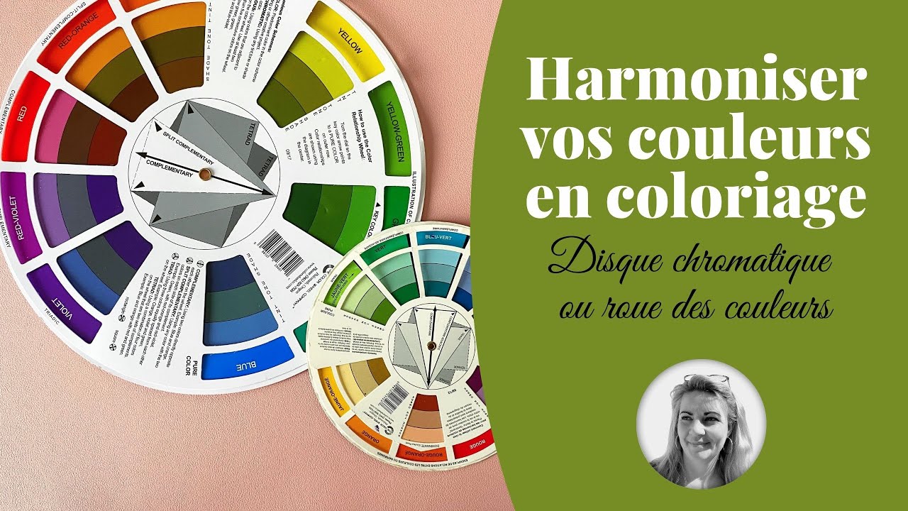 ASTUCE DISQUE CHROMATIQUE ou Roue des couleurs, choisir les bonnes couleurs pour vos colorisations