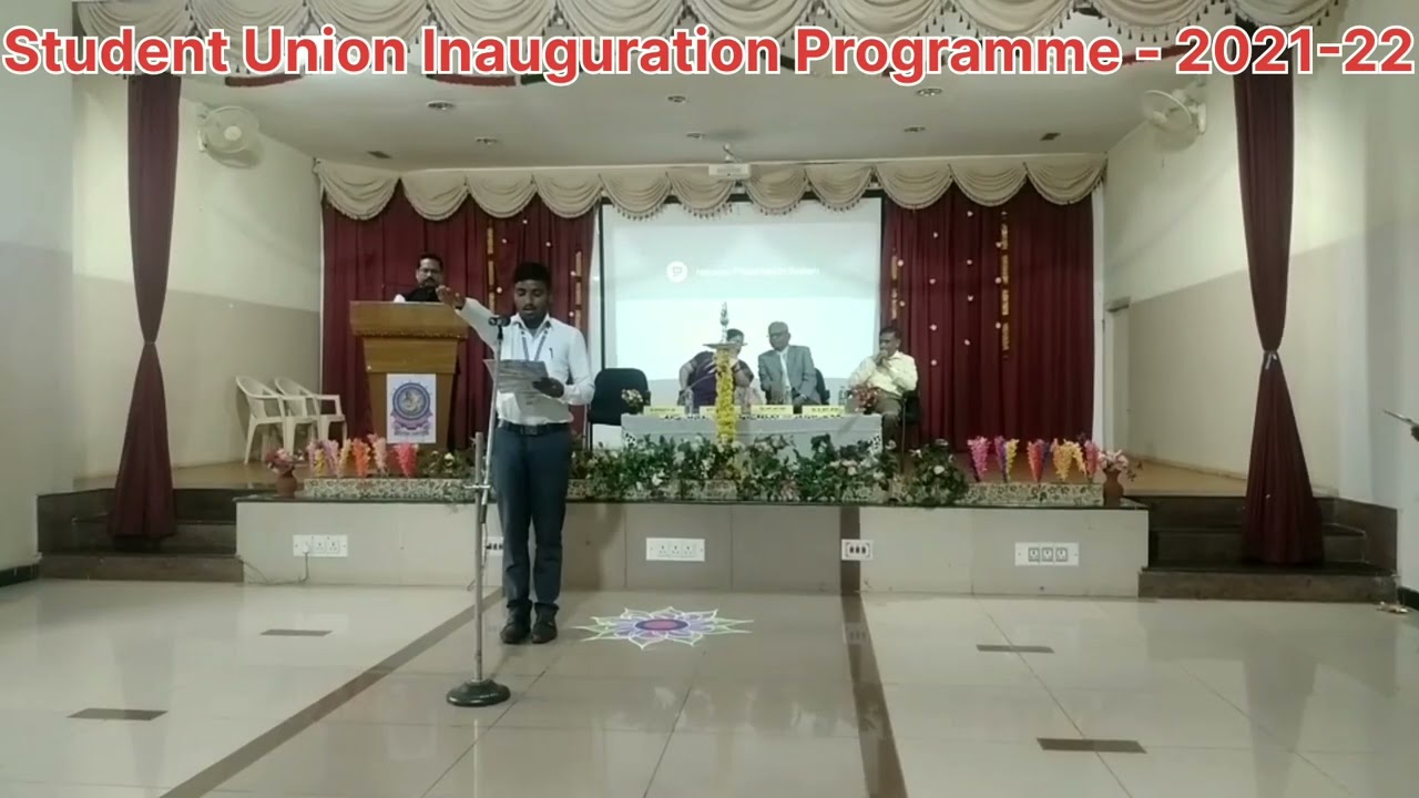 Student Union Inauguration 2022