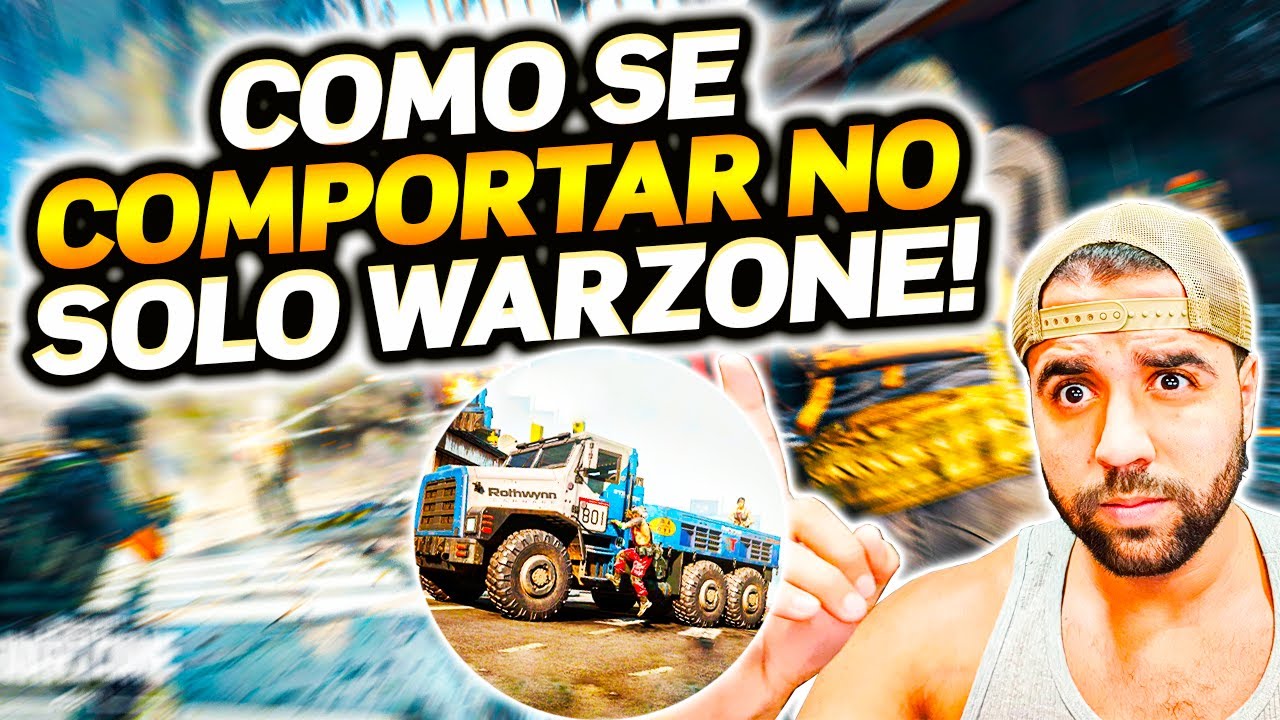 COMO JOGAR NO MODO SOLO (WARZONE)!!