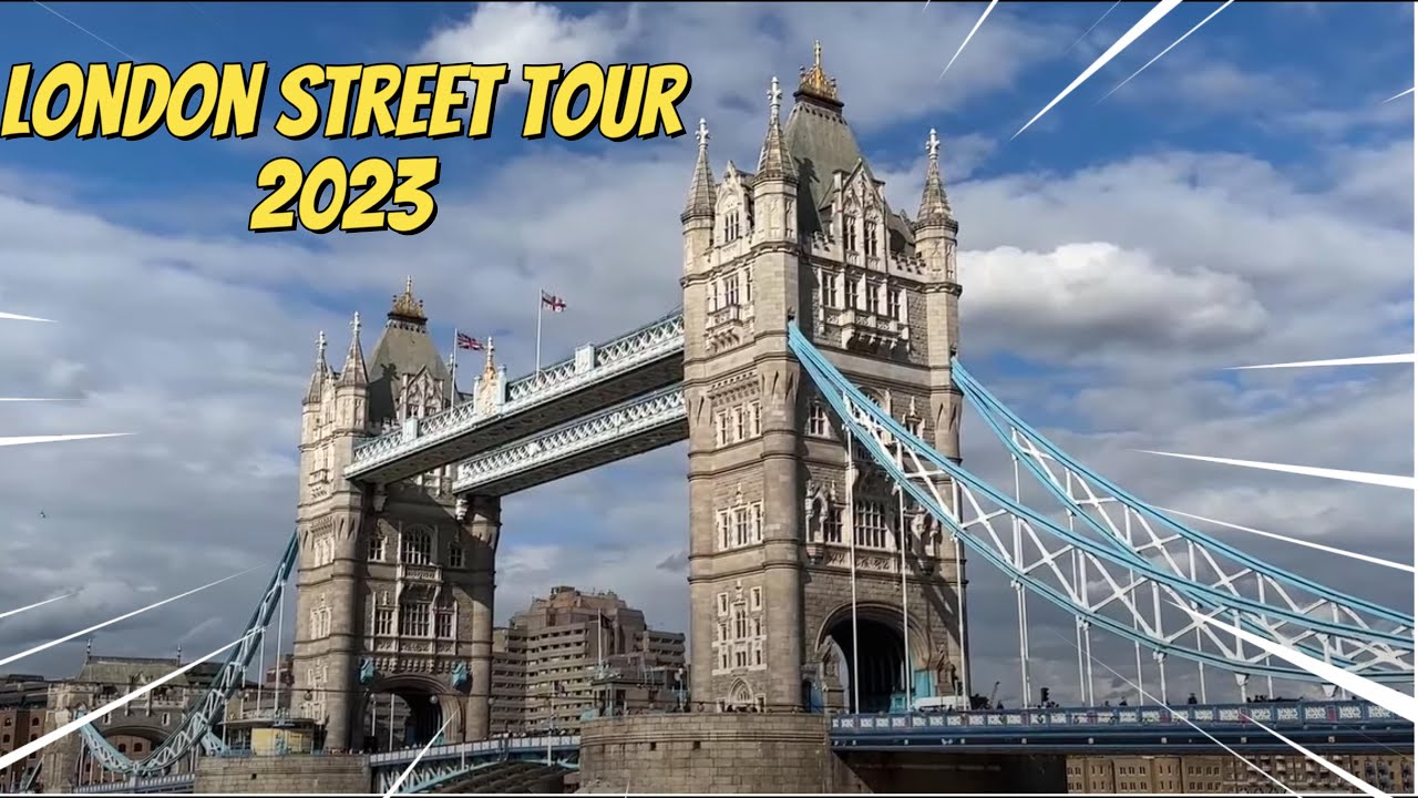 London - City Tour 2023 | Walking The Street of West London | Central London Walk [4K HDR 60 FPS]