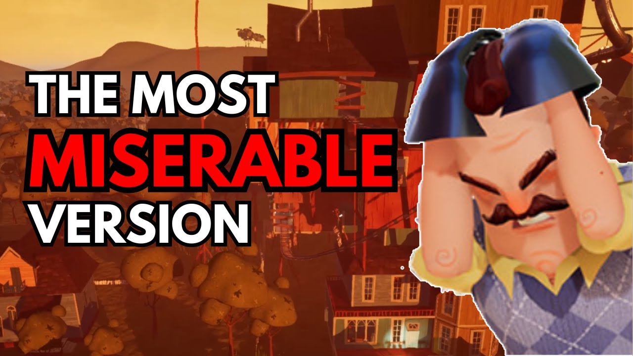 The ABSOLUTE WORST Alpha.. (Hello Neighbor Alpha 4)