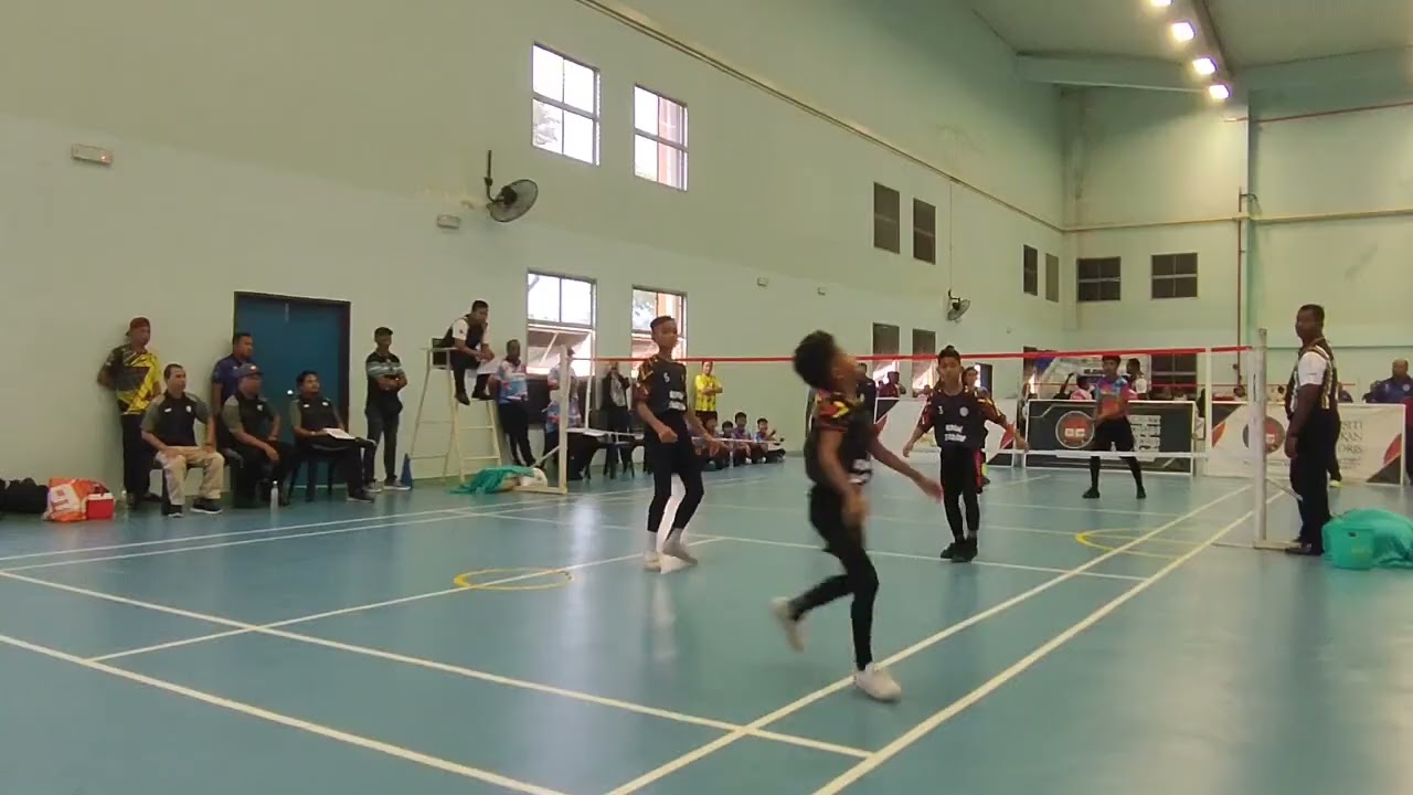 MSS PERAK SEPAK TAKRAW BAWAH 12 [MANJUNG VS MUALLIM] REGU A