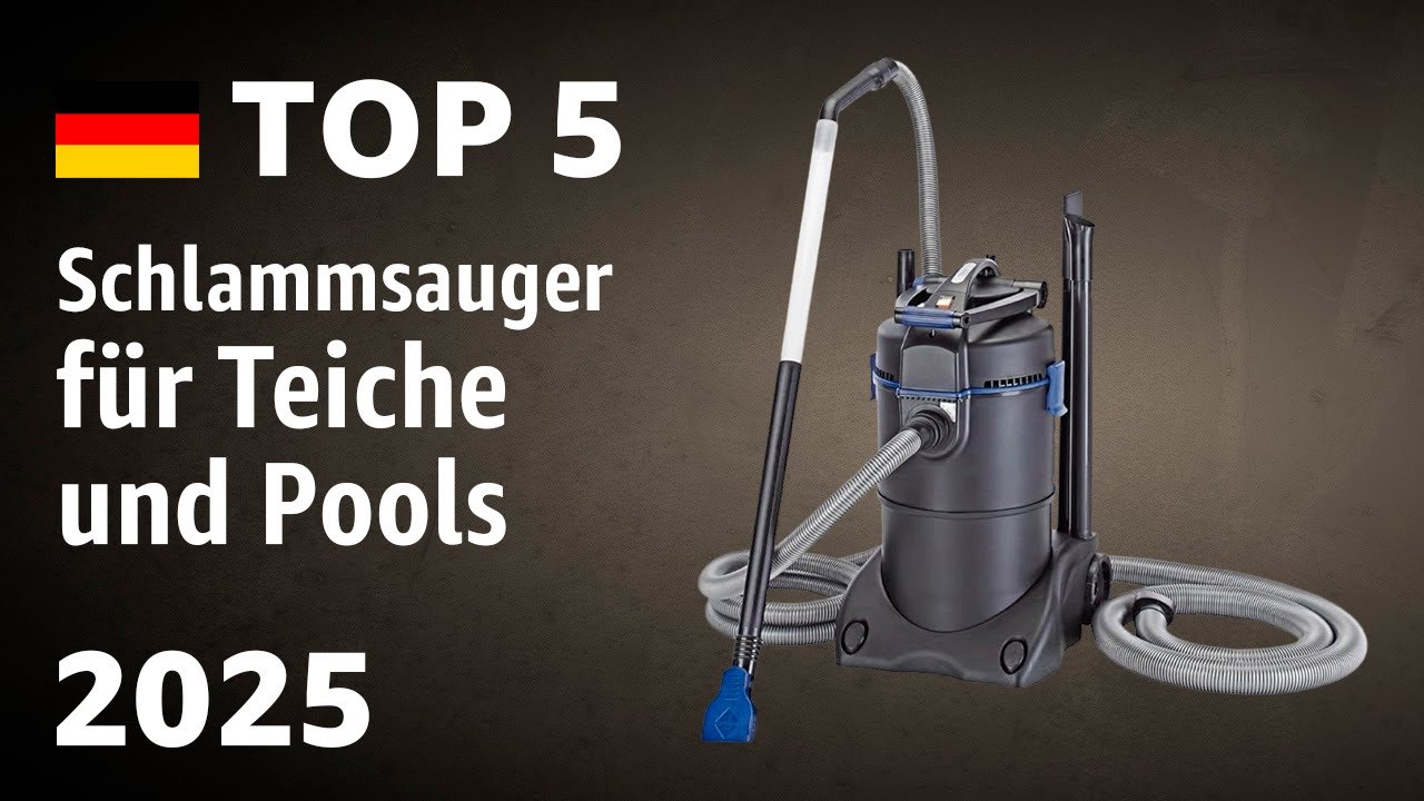 TOP—5. Beste Schlammsauger für Teiche und Pools. Test & Vergleich 2025
