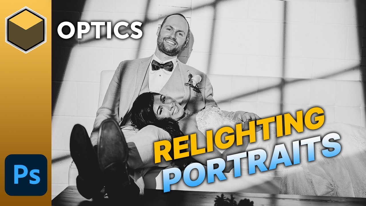 How to Relight Portrait Photos with Gobo Lighting in Post