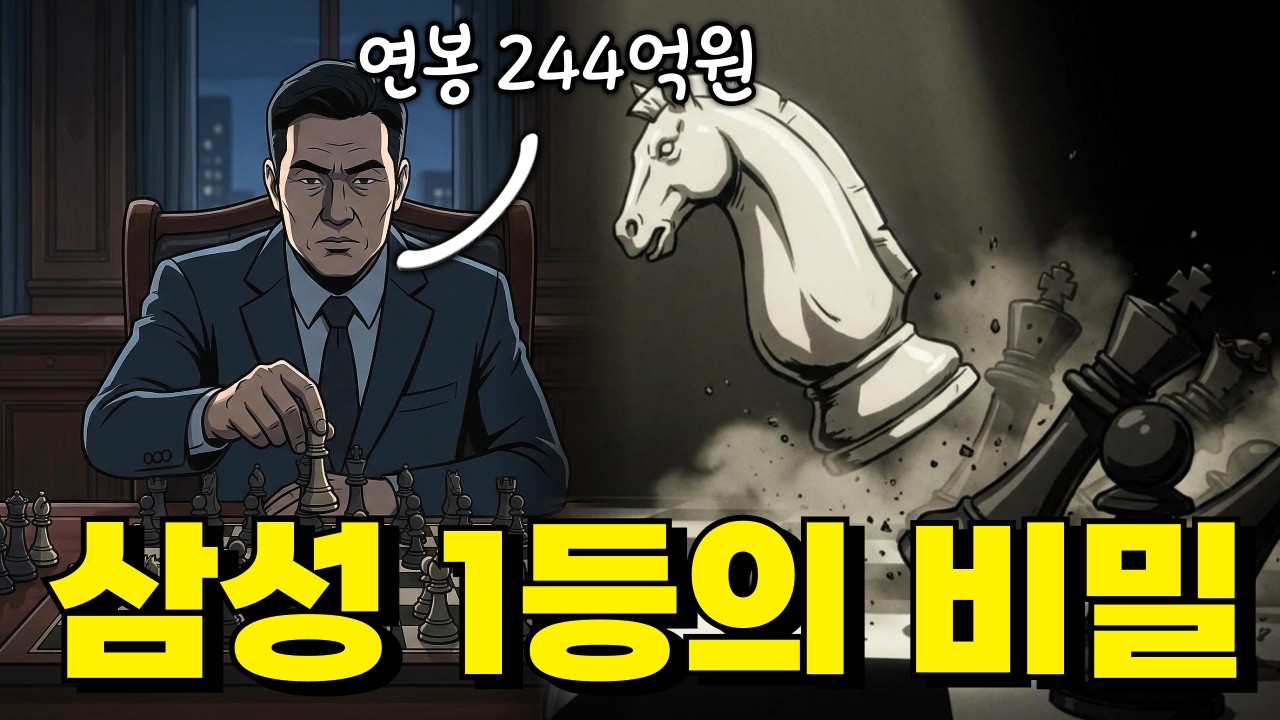 연봉 244억의 신화, 삼성 전 회장이 말해주는 압도적 1등의 비밀