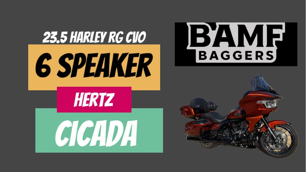 23.5 Road Glide CVO 6 speaker