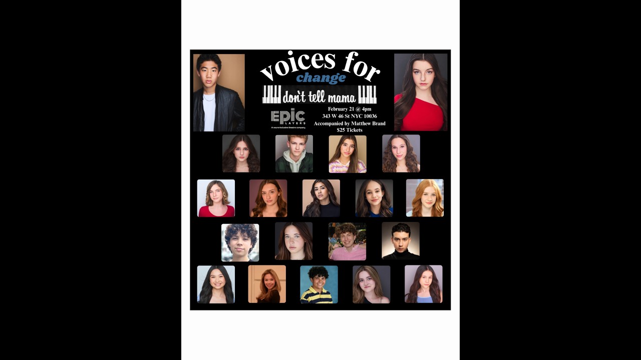 Voices for Change - Cabaret Series (Feb 21, 2026)