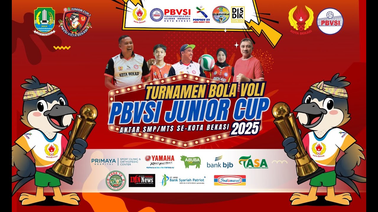 PBVSI JUNIOR CUP1 KOTA BEKASI SABTU, 20 DESEMBER 2025
