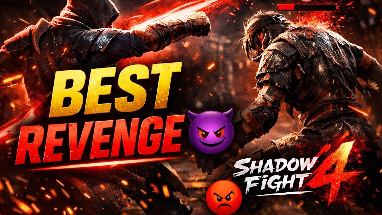 Best revenge ever in shadow fight 4 😈 || Yodha Gamer💪