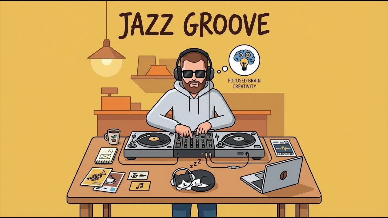 Jazzhop Groove Essentials 🎶 Chill Instrumentals for Daily Focus
