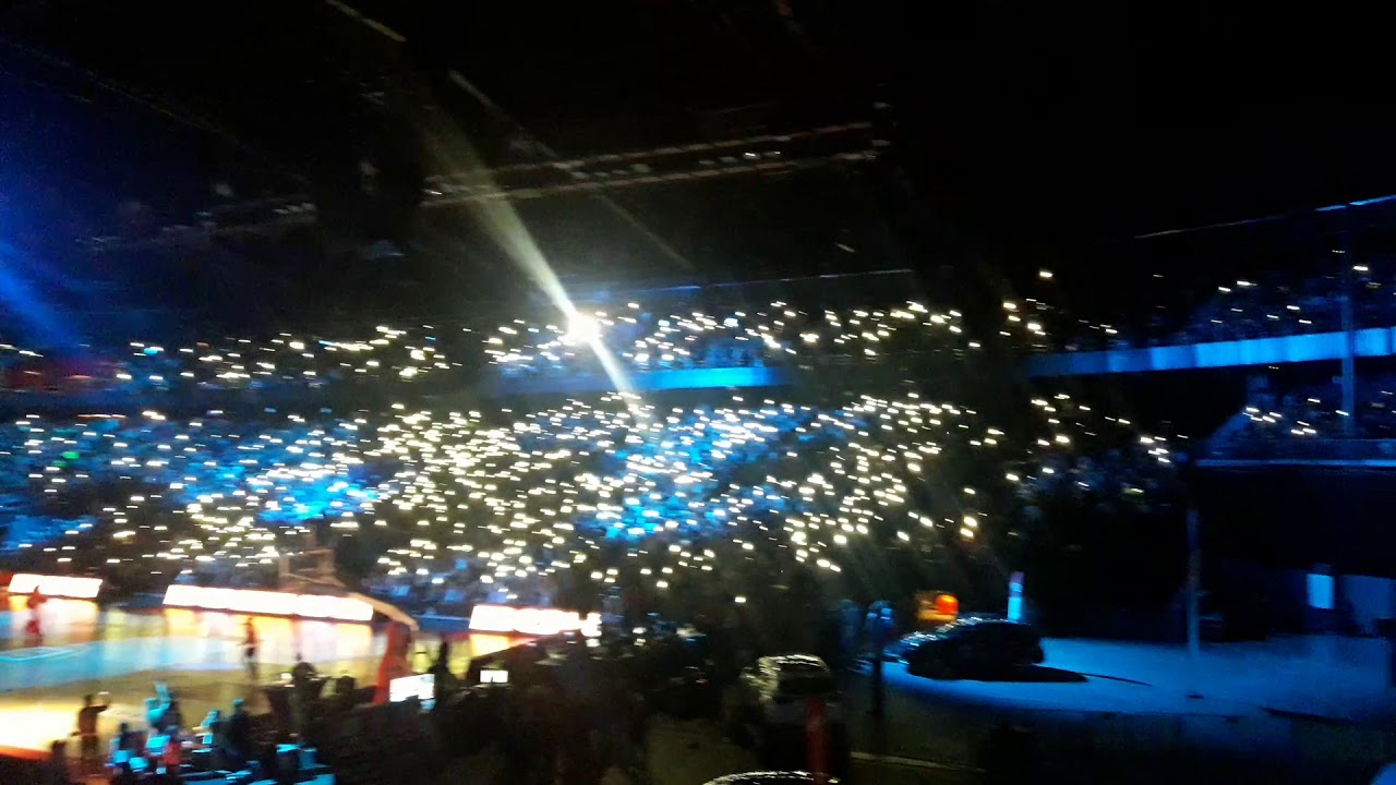 9th Night of the Giants: Telenet Antwerp Giants - Basic Fit Brussels: lights wave