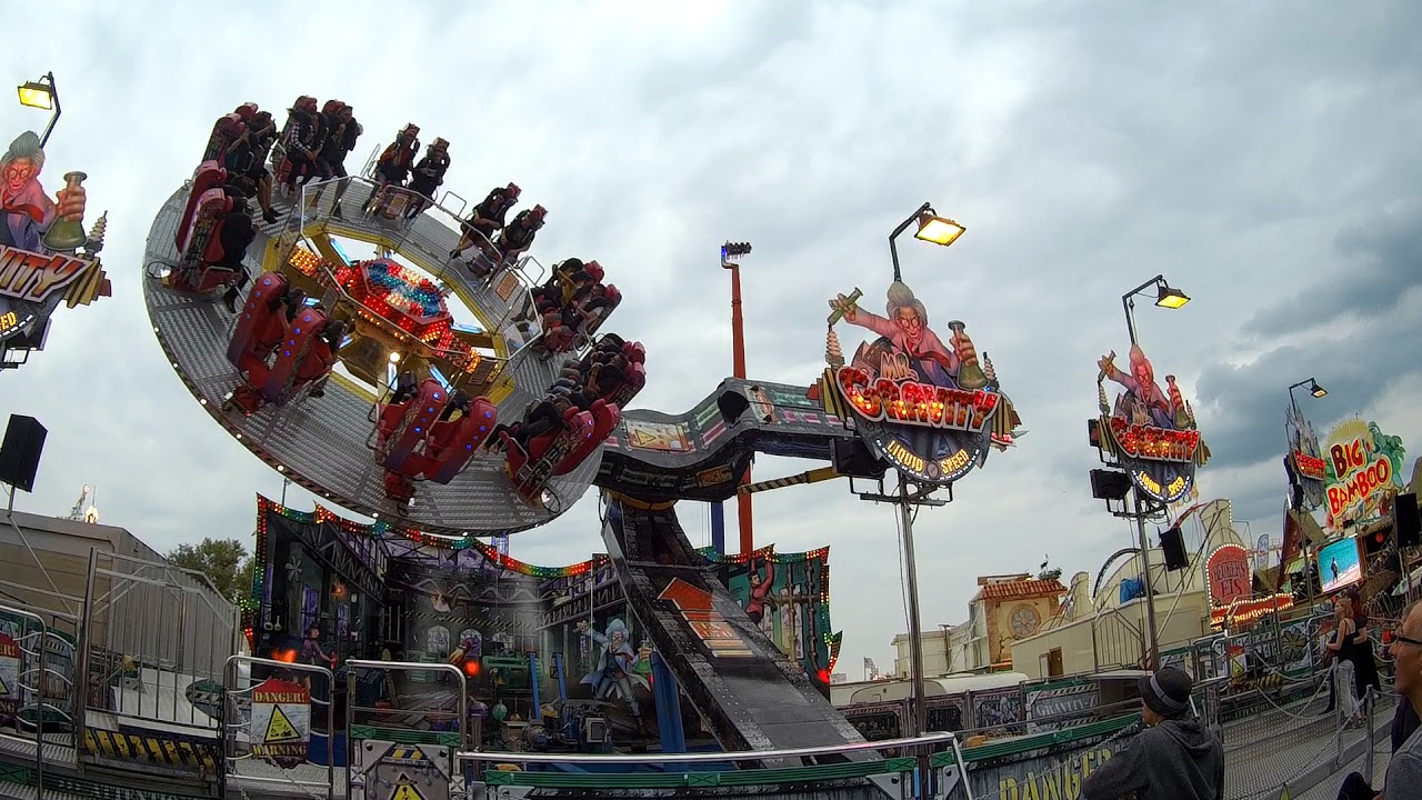 Mr. Gravity Oberschelp off ride Rheinkirmes D&uuml;sseldorf 2017!