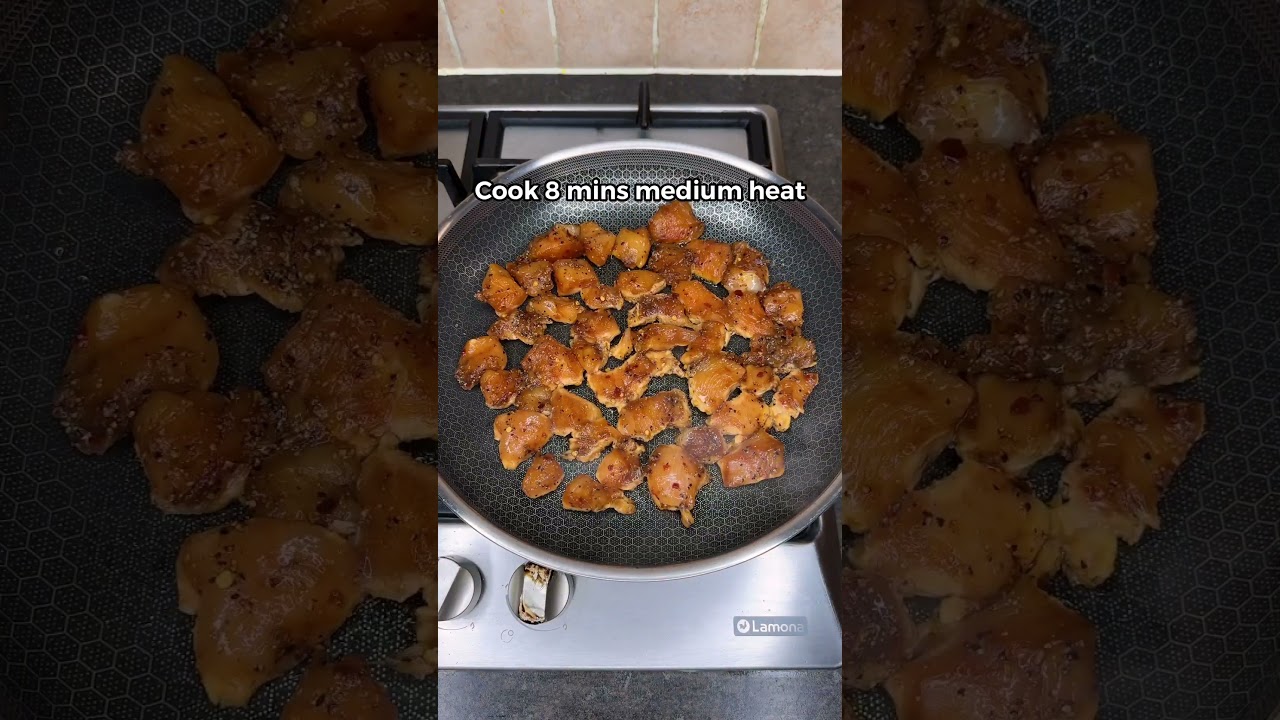 САМЫЙ ПРОСТОЙ И ВКУСНЫЙ Пад Тай с курицей и высоким содержанием белка! ВСЕГО 555 КАЛ. #рецепт #еда