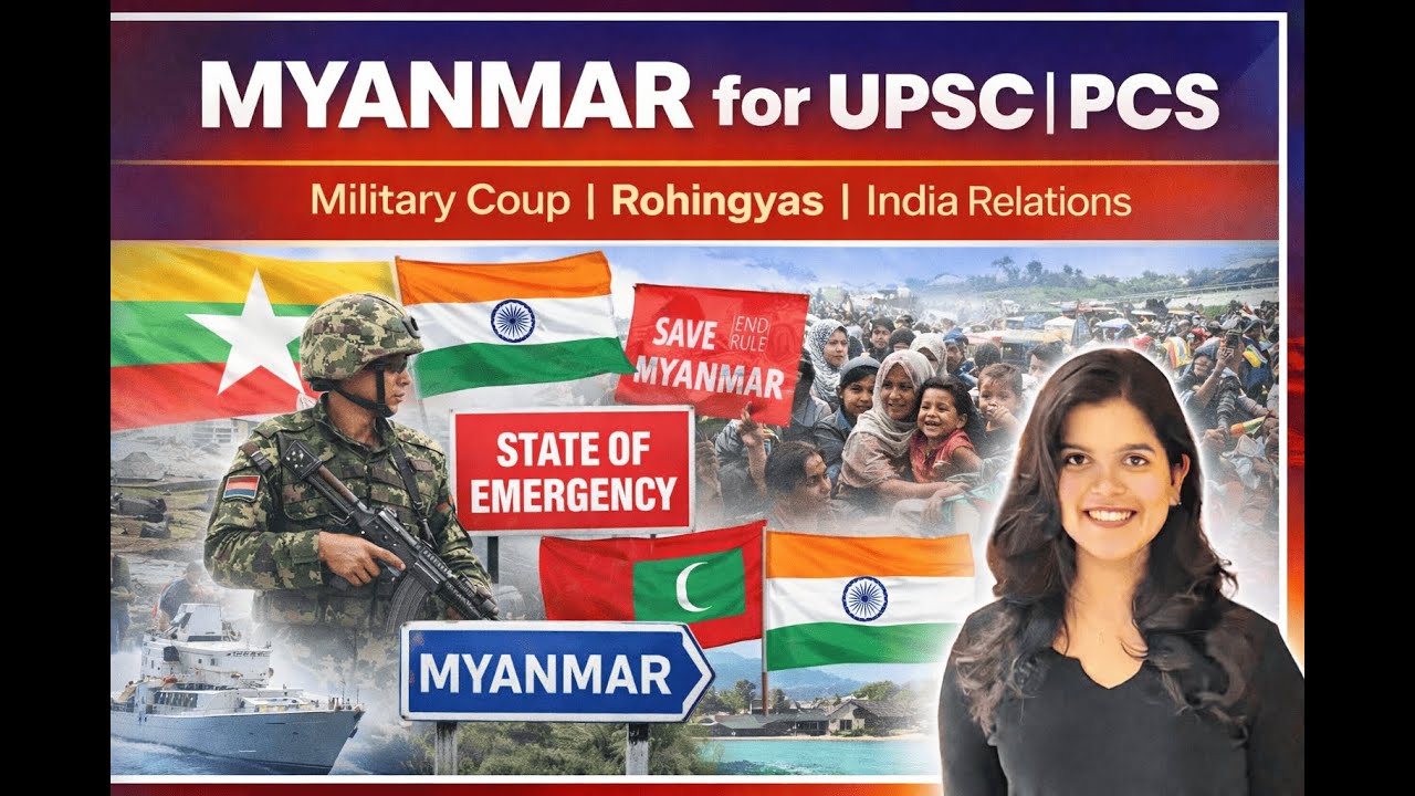 Lecture 9- Myanmar- UPSC, PCS, military conflicts