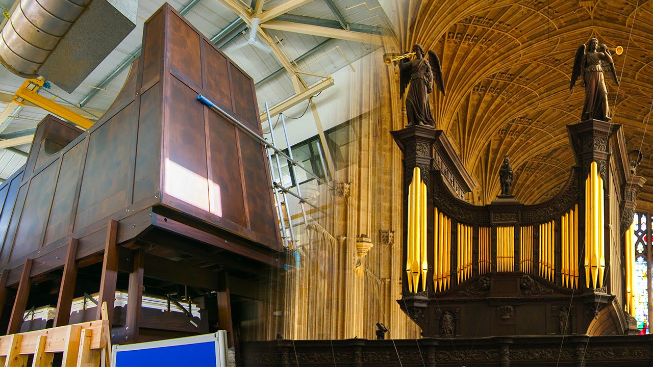 Behind the scenes: Organ workshop