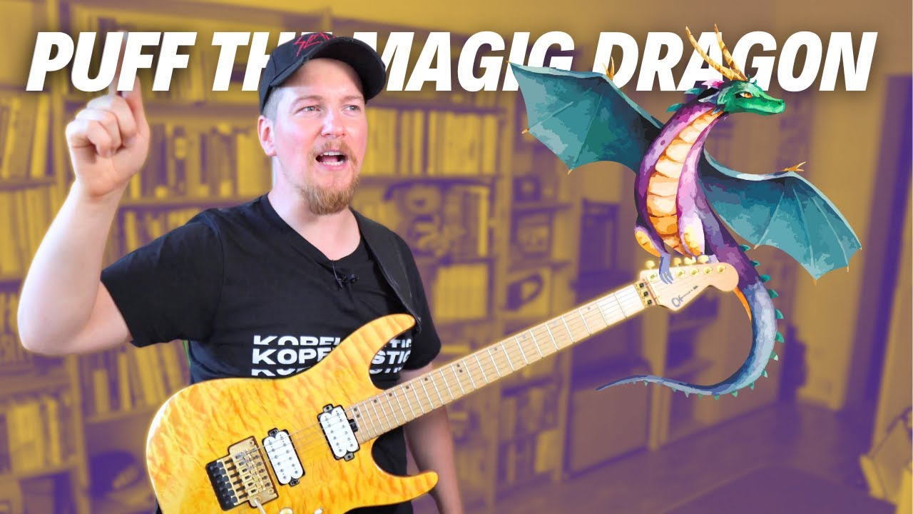 Puff The Magic Dragon: Akkorde & Improvisation lernen | Online-Gitarrenunterricht