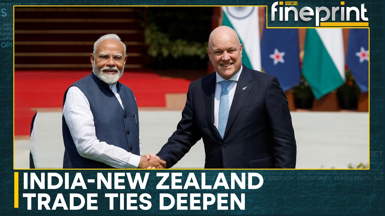 New Zealand Pledges $20 Billion India Investment | WION Fineprint