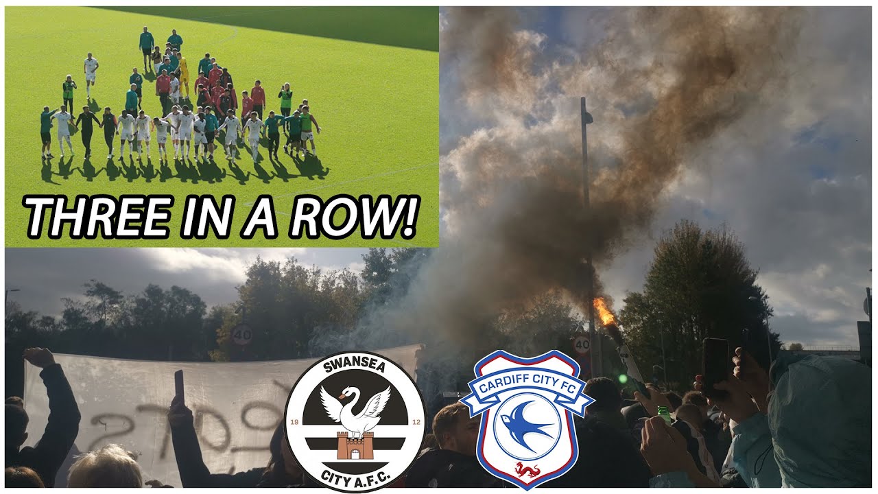 Swansea City 2-0 Cardiff City| 3 Derby wins in a Row