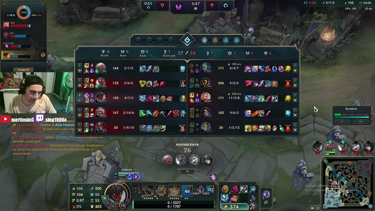 NUEVO RETO - cuanto tardo en llegar  a diamante - dia 10 - LAS - LEAGUE OF LEGENDS