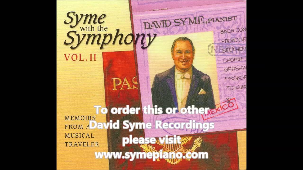 David Syme - III. Allegro Scherzando, Prokofiev Concerto No  1 in D Flat Major