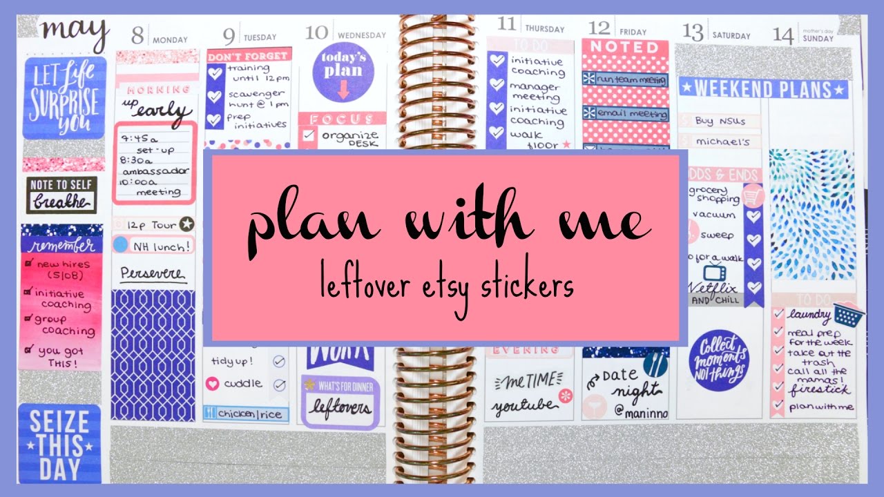 PWM Using Leftover Etsy Stickers | PowerInYourCurlPlans