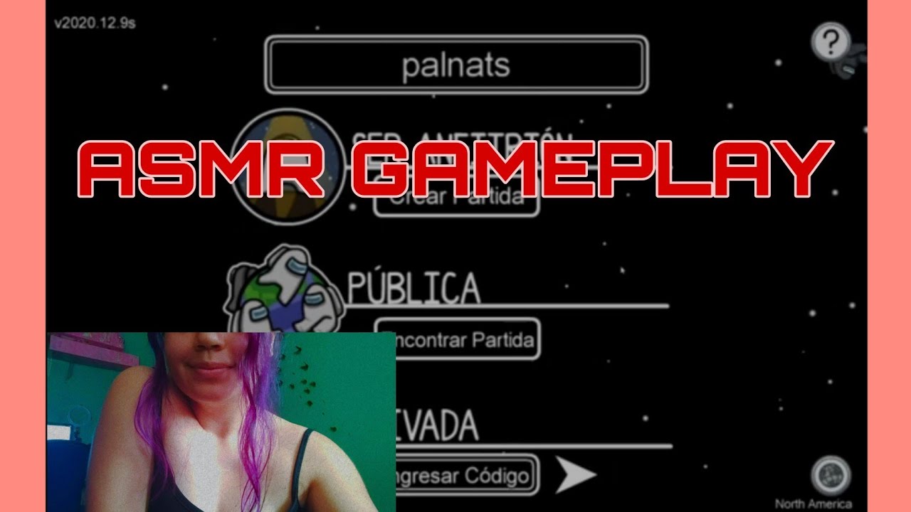 ASMR//gameplay among us//mouth sounds