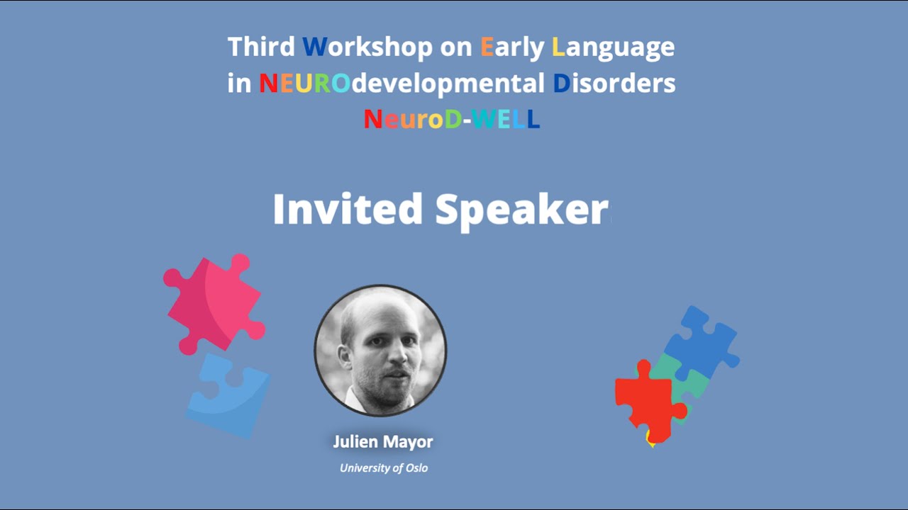 Julien Mayor at NeuroDWELL 2025: Visual and sensorimotor constraints shape lexical outcomes...