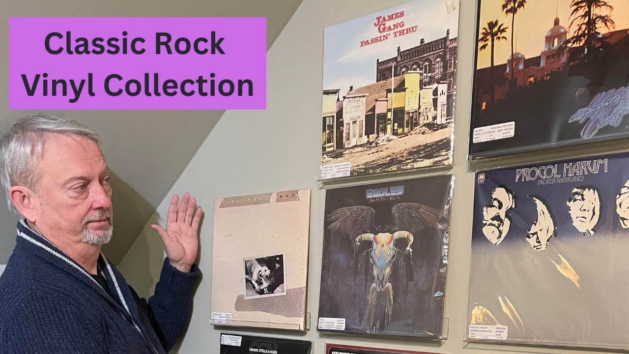 Classic Rock Vinyl Record Collection Is Part Of My Alzheimer's Disease and MCI Therapy.