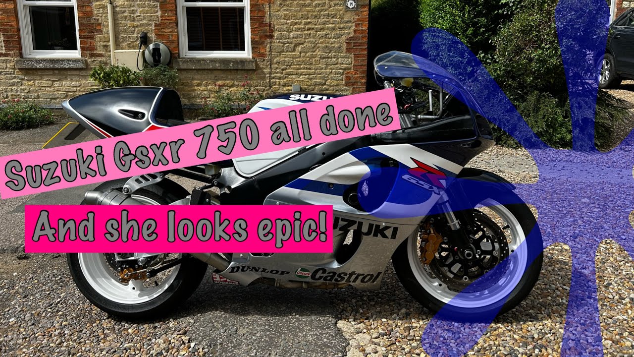 Suzuki Gsxr 750 Srad is finished