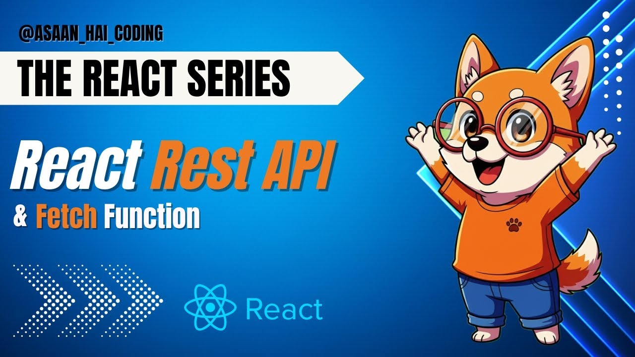 REACT FETCH API in 20 Minutes MASTERCLASS