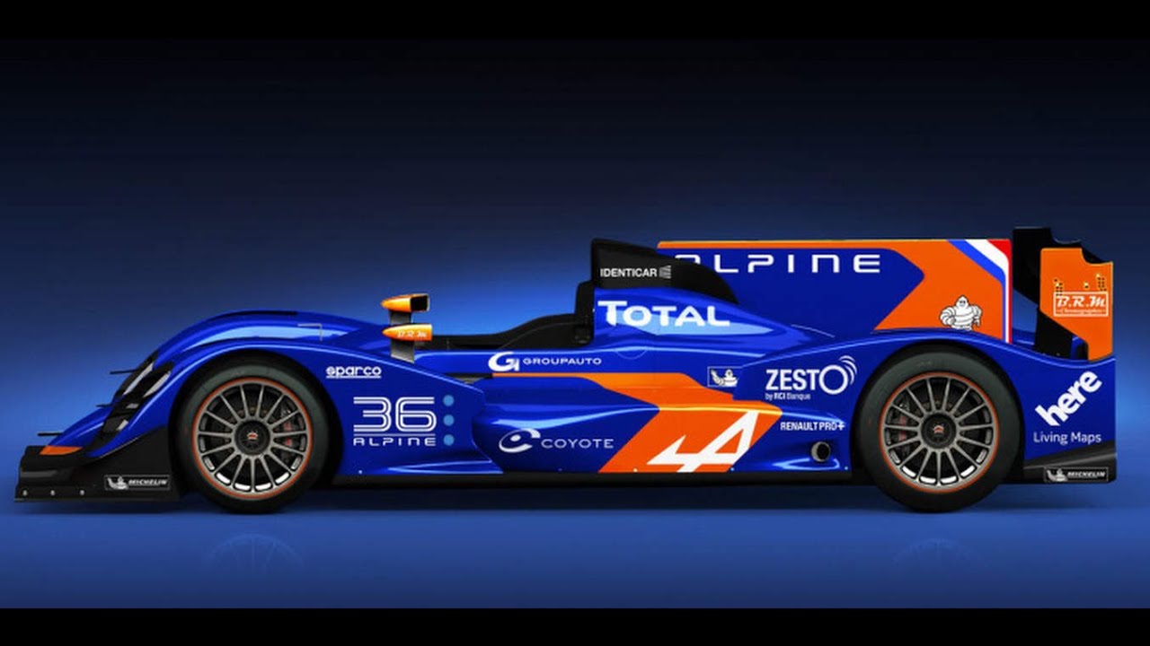 LMP2   Alpine A450   Test Drive