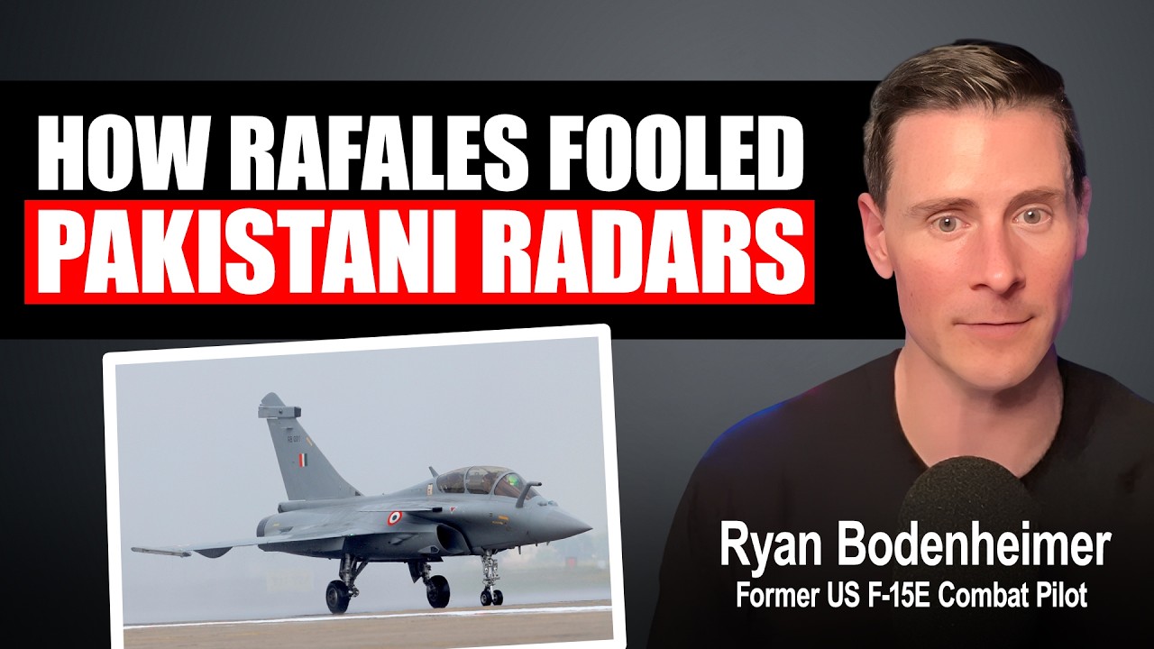&ldquo;X-Shield on Rafale was a genius move by India during Op Sindoor...&rdquo; Ryan Bodenheimer