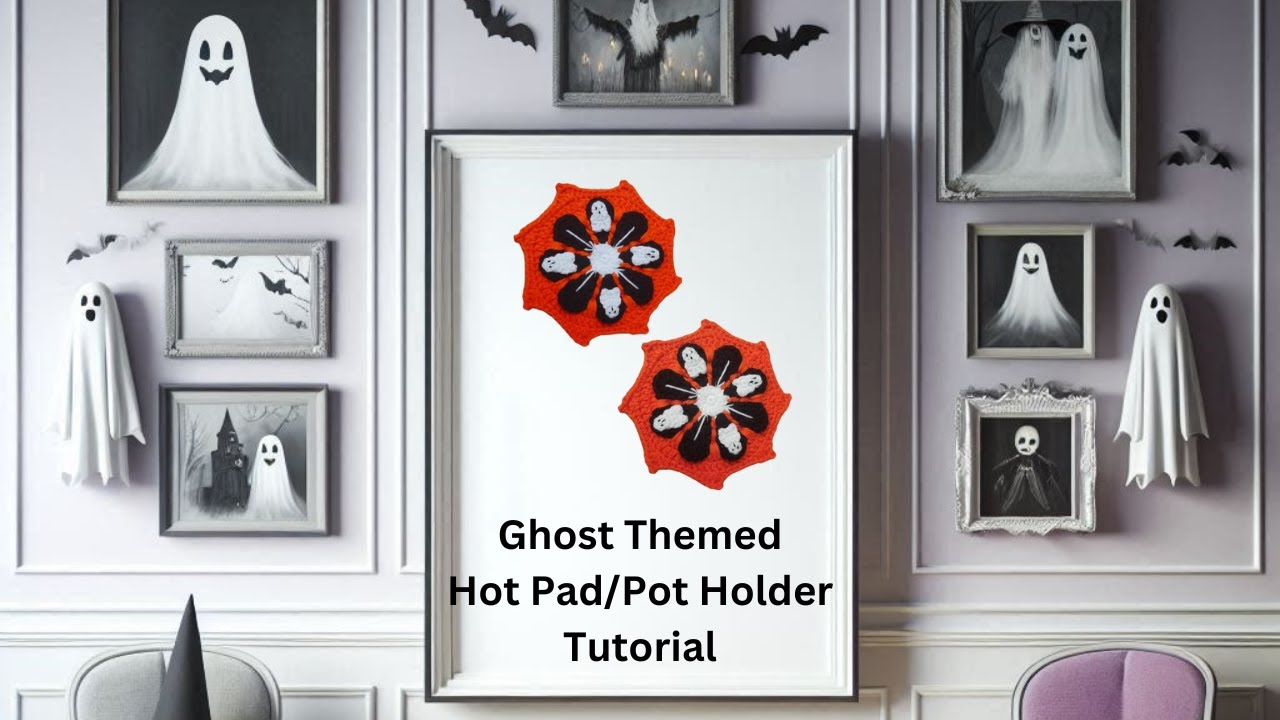 Crochet Halloween Hot Pads Tutorial