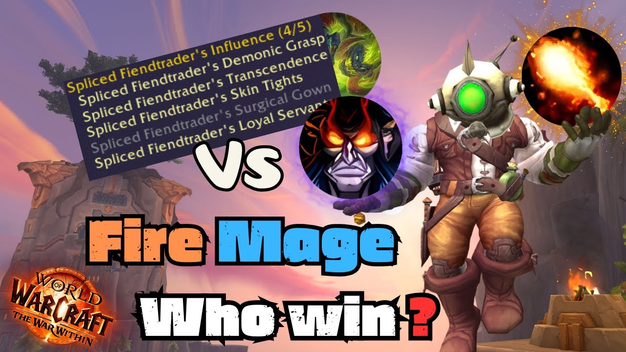 4-Set Warlock vs Mage ! 🌌👹 -Demonology  Warlock- TWW 11.1